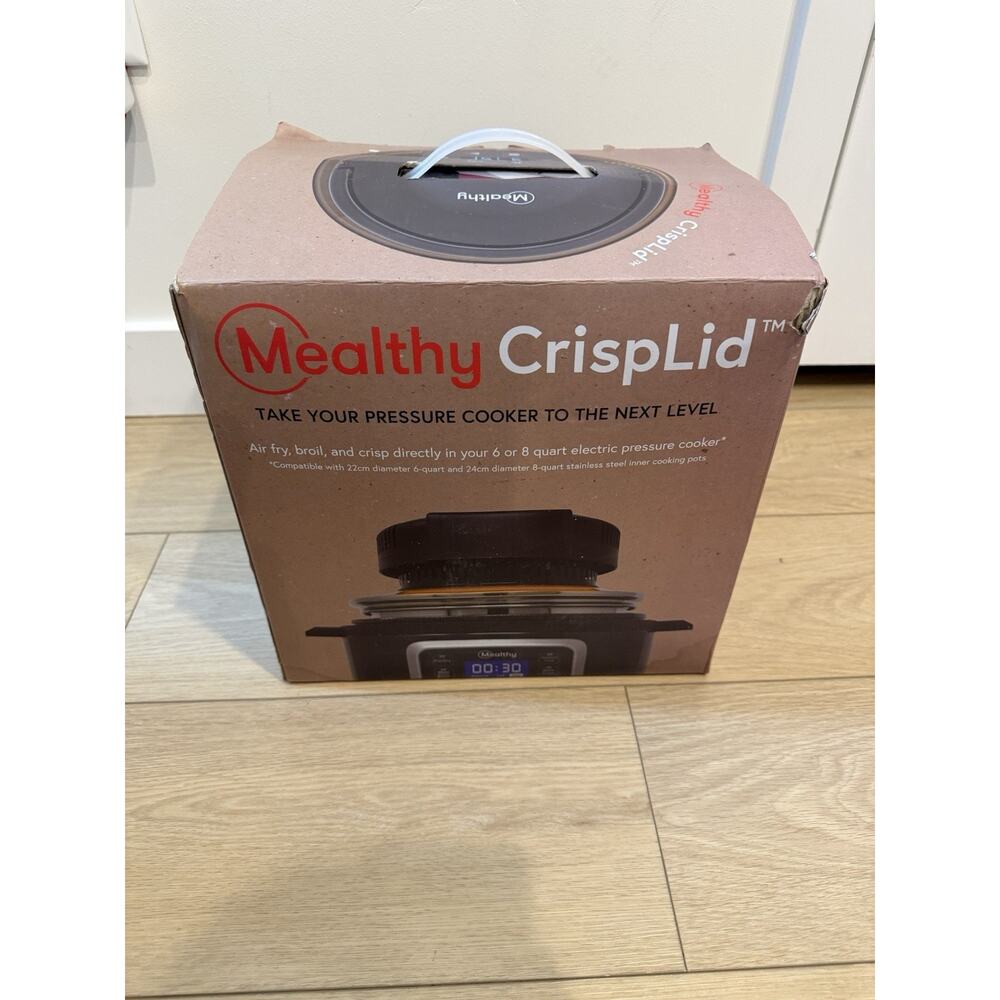 Mealthy CrispLid Air Fryer for Pressure Cooker 6 and 8 Quart Instapot Crisp Lid